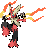 Blaziken Mega sprite