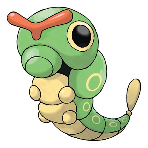 Caterpie official artwork