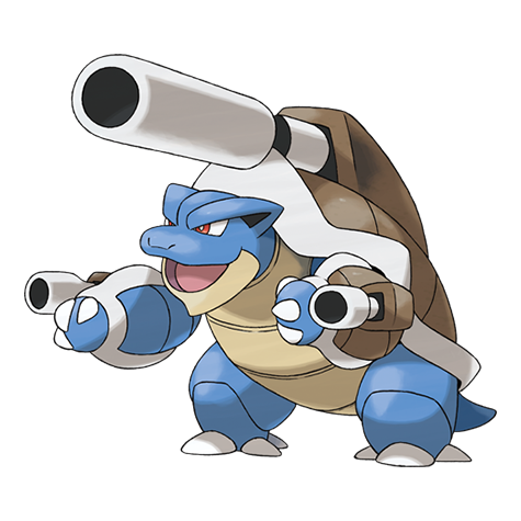 Blastoise Mega official artwork