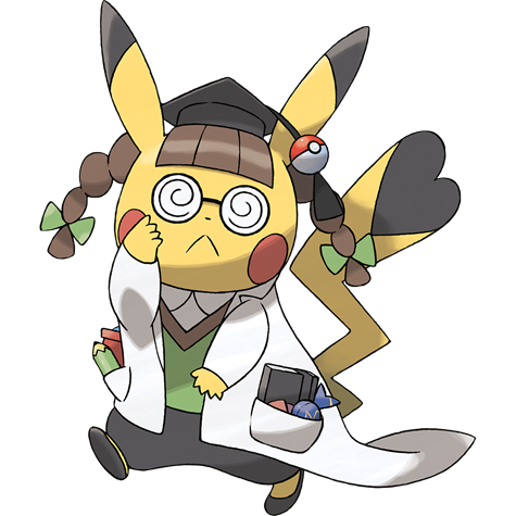 Pikachu Phd official artwork
