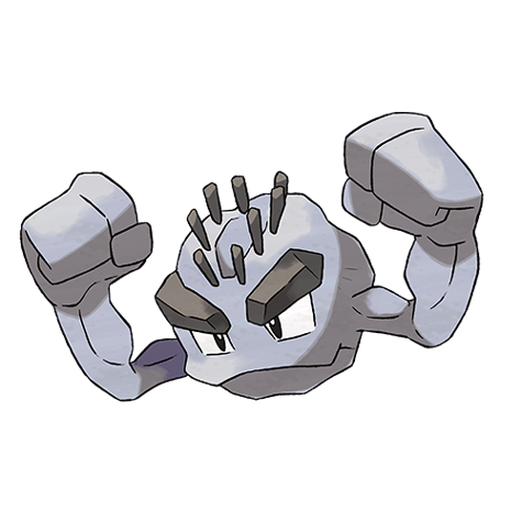 Geodude Alola official artwork