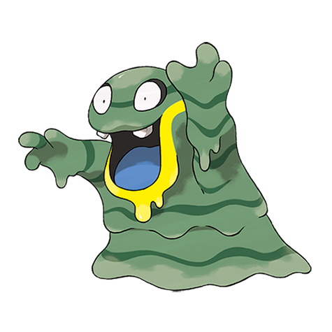 Grimer Alola official artwork