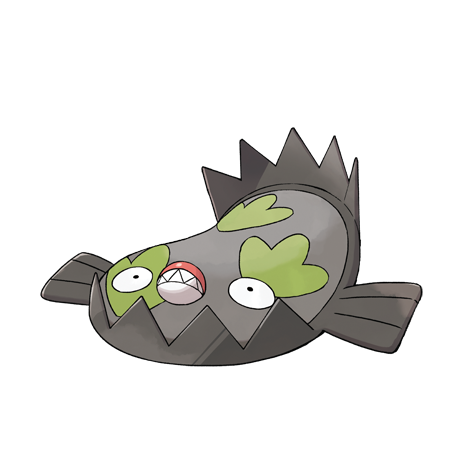 Stunfisk Galar official artwork