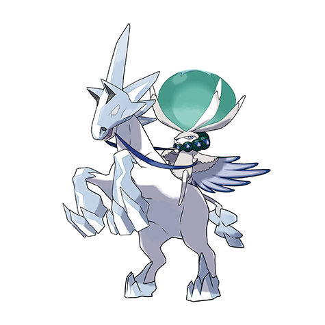 Calyrex Ice official artwork