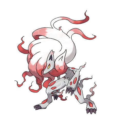 Zoroark Hisui official artwork