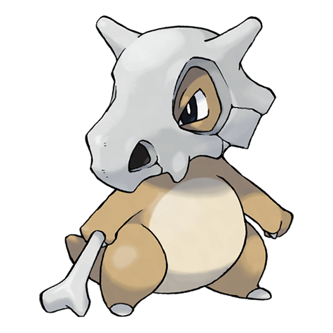 Cubone official artwork