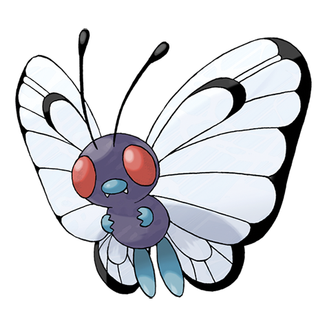 Butterfree official artwork