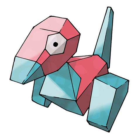 Porygon official artwork