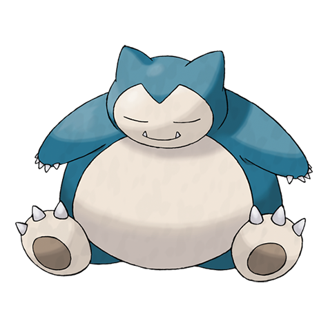 Snorlax official artwork