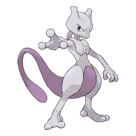 Mewtwo official artwork