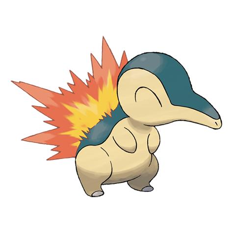 Cyndaquil official artwork