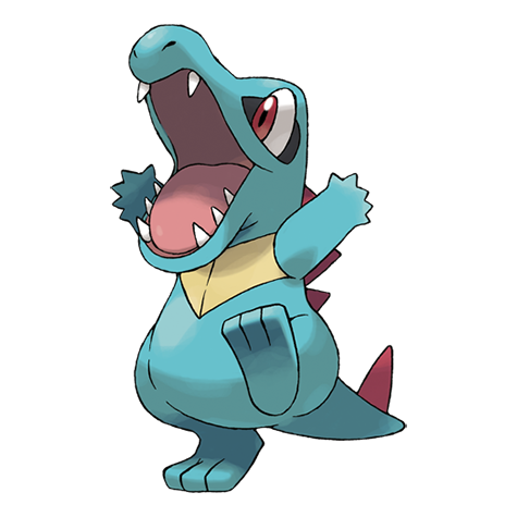 Totodile official artwork