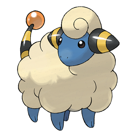 Mareep official artwork