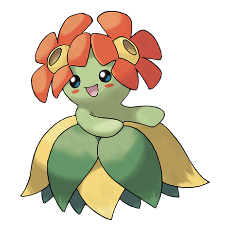 Bellossom official artwork