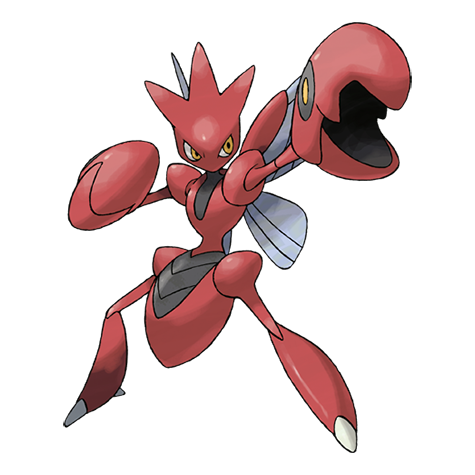 Scizor official artwork