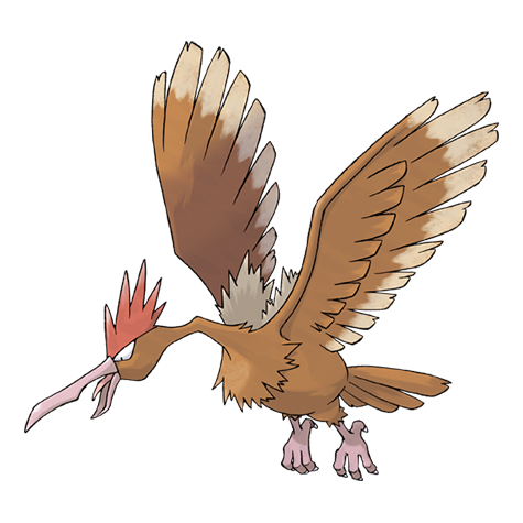 Fearow official artwork