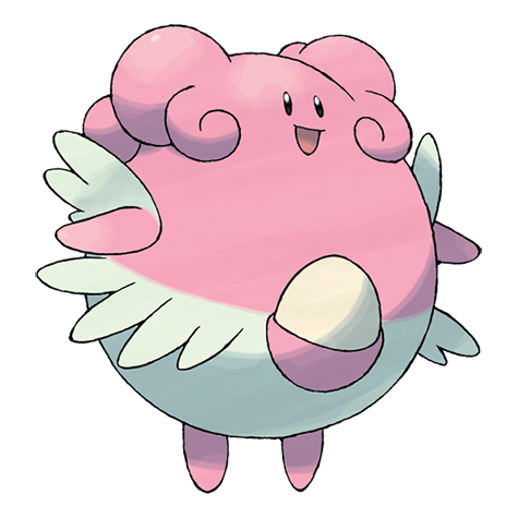 Blissey official artwork