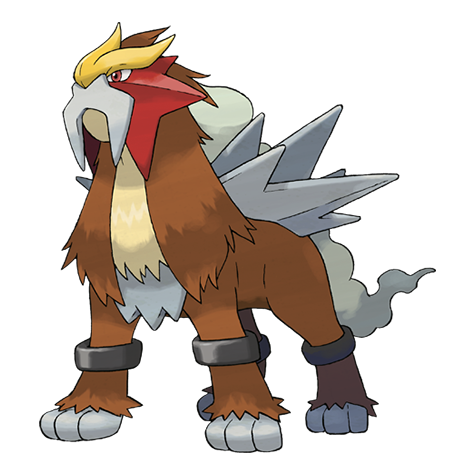 Entei official artwork