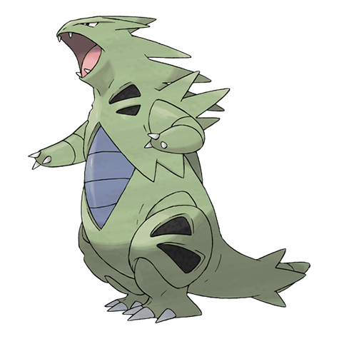 Tyranitar official artwork