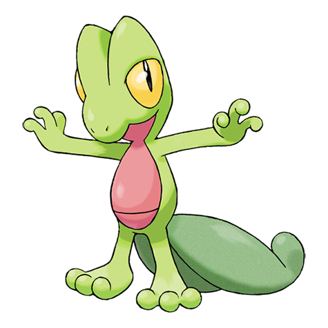Treecko official artwork