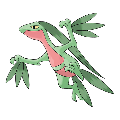 Grovyle official artwork