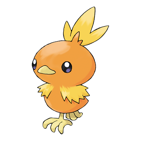Torchic official artwork
