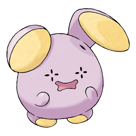 Whismur official artwork