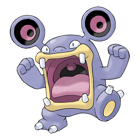 Loudred official artwork