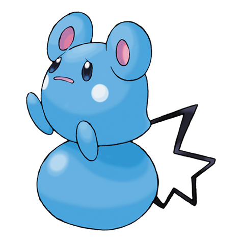 Azurill official artwork