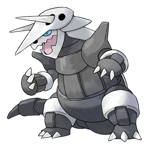 Aggron official artwork