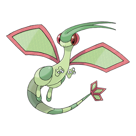 Flygon official artwork