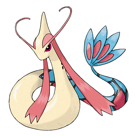 Milotic official artwork