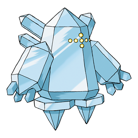 Regice official artwork