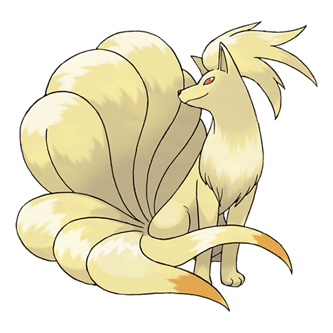Ninetales official artwork