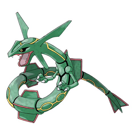 Rayquaza official artwork