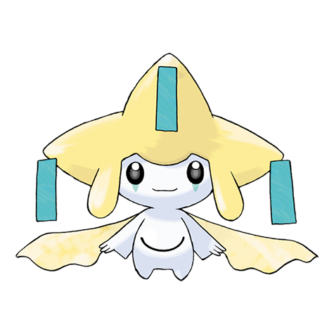 Jirachi official artwork