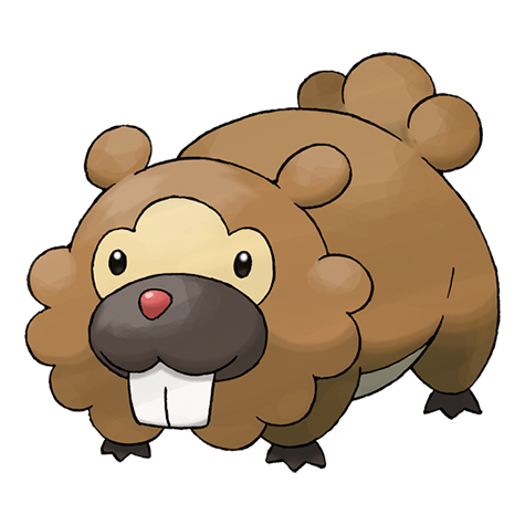 Bidoof official artwork