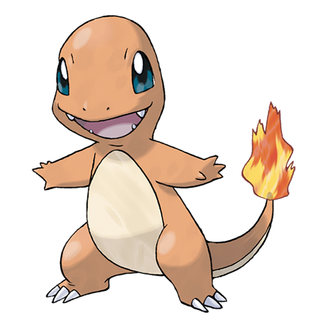 Charmander official artwork