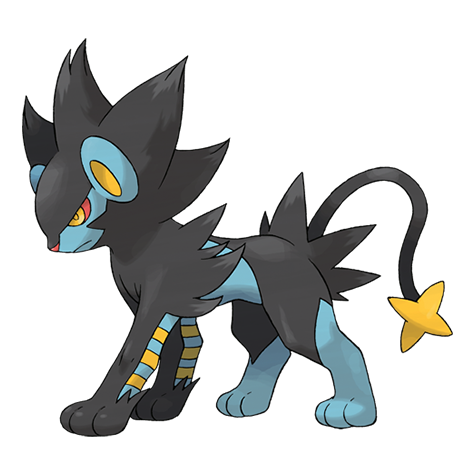 Luxray official artwork