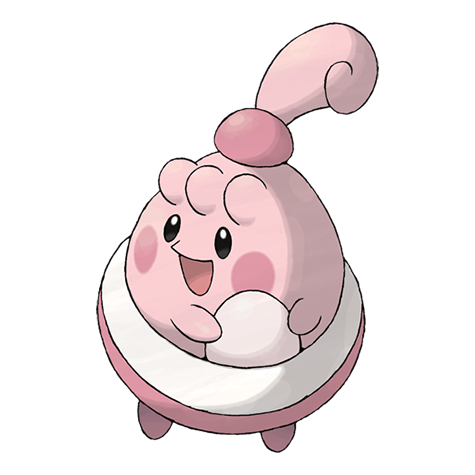 Happiny official artwork