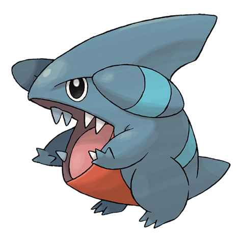 Gible official artwork