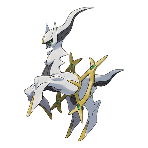 Arceus official artwork