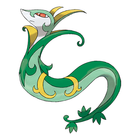 Serperior official artwork