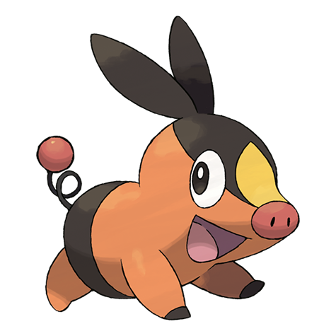 Tepig official artwork