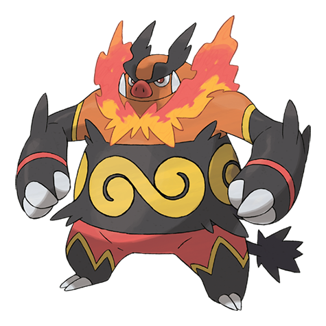Emboar official artwork