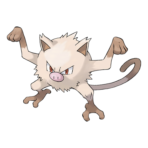 Mankey official artwork