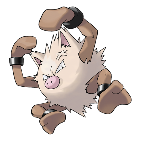 Primeape official artwork