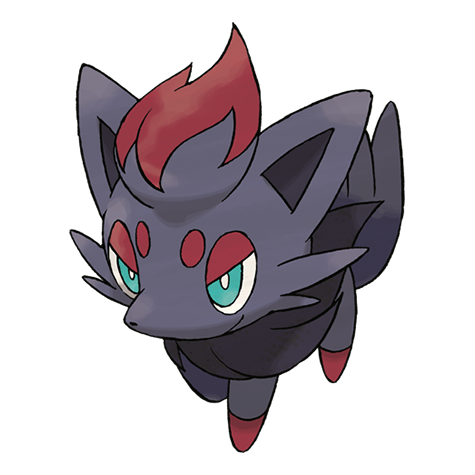 Zorua official artwork