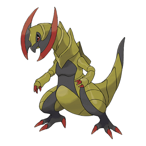 Haxorus official artwork
