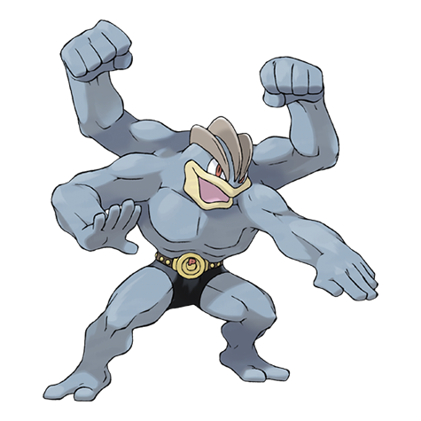 Machamp official artwork